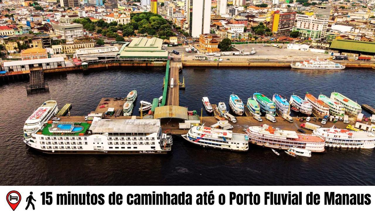 Studio No Centro De Manaus Appartamento Esterno foto