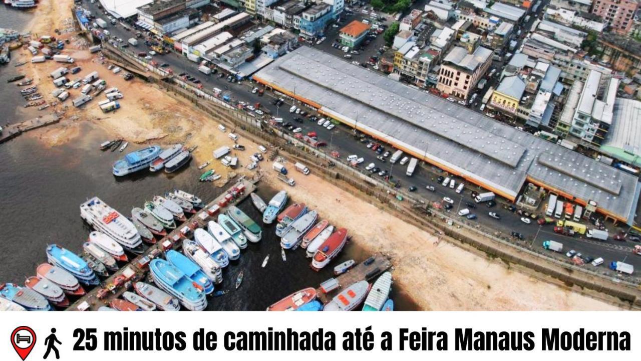 Studio No Centro De Manaus Appartamento Esterno foto